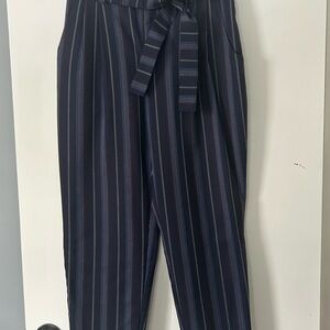Pendleton Navy and Red Striped Pants